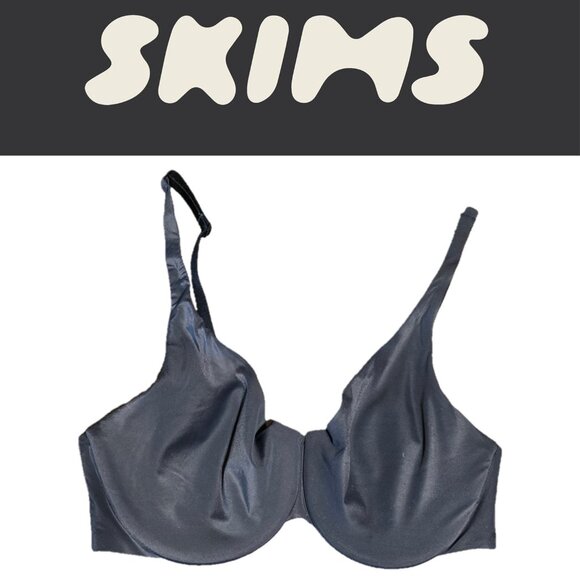 Skims Smoothing Intimates UNLINED MINIMIZER BRA NWT Black 36C - Picture 2 of 13